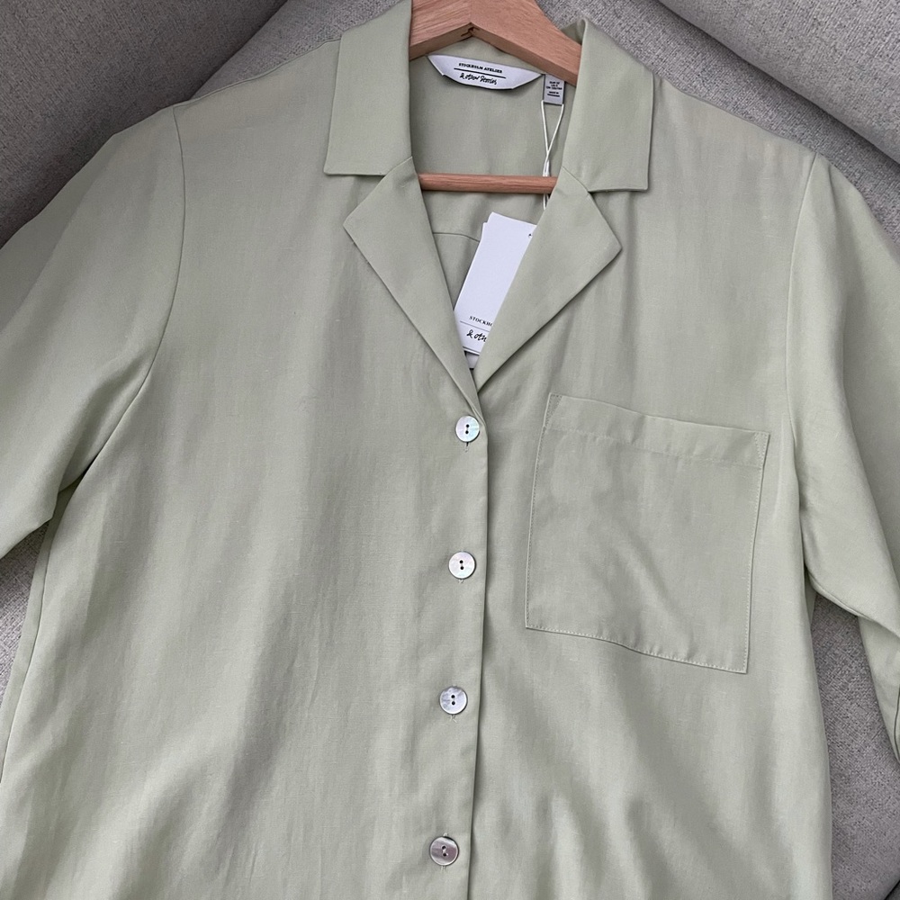 &other stories Oversized Short Sleeve Shirt
